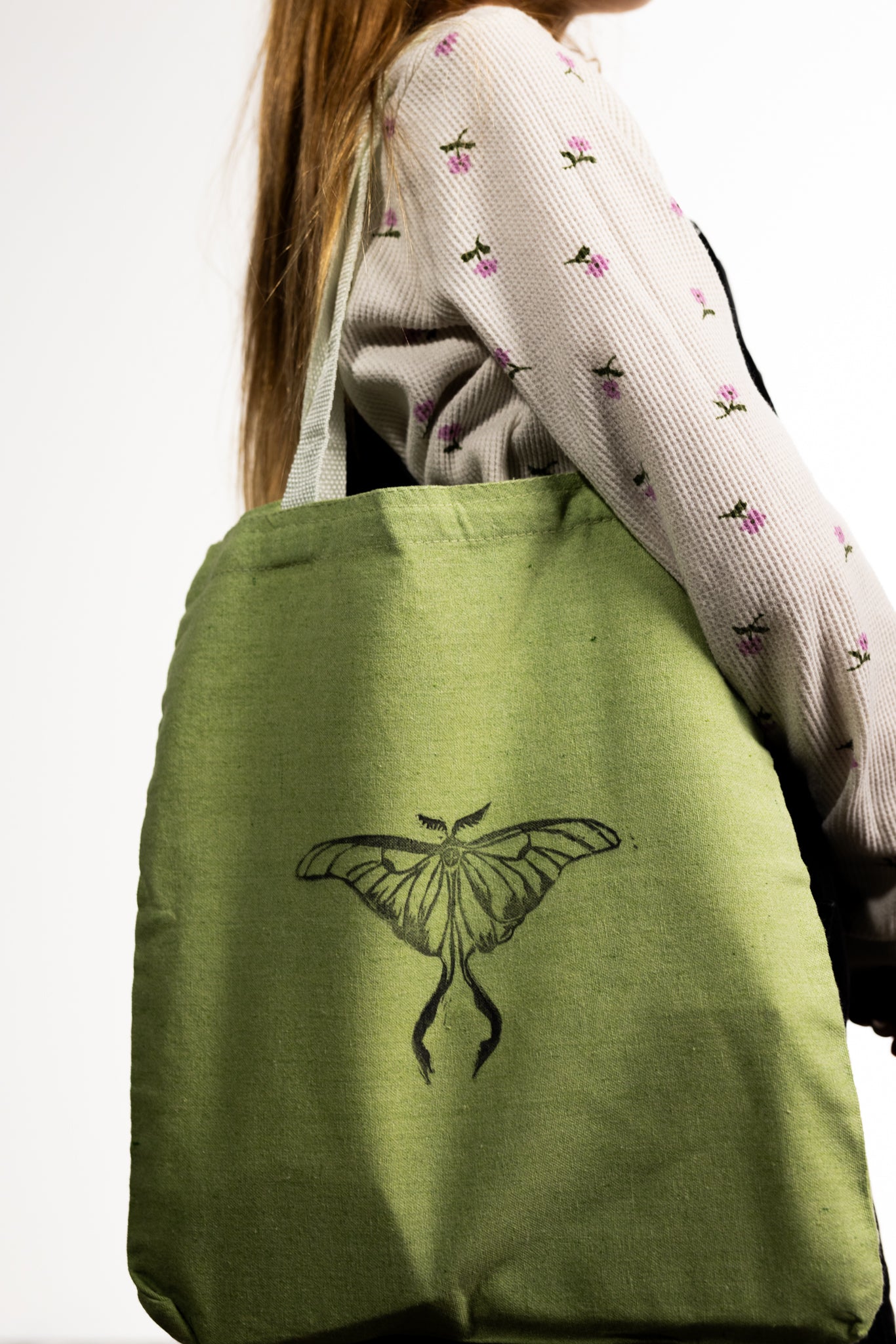 Luna Moth Tote