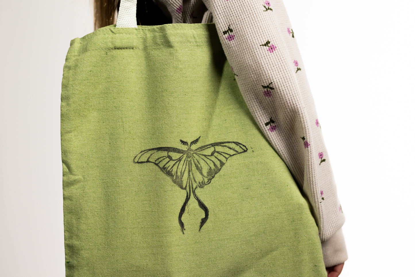 Luna Moth Tote