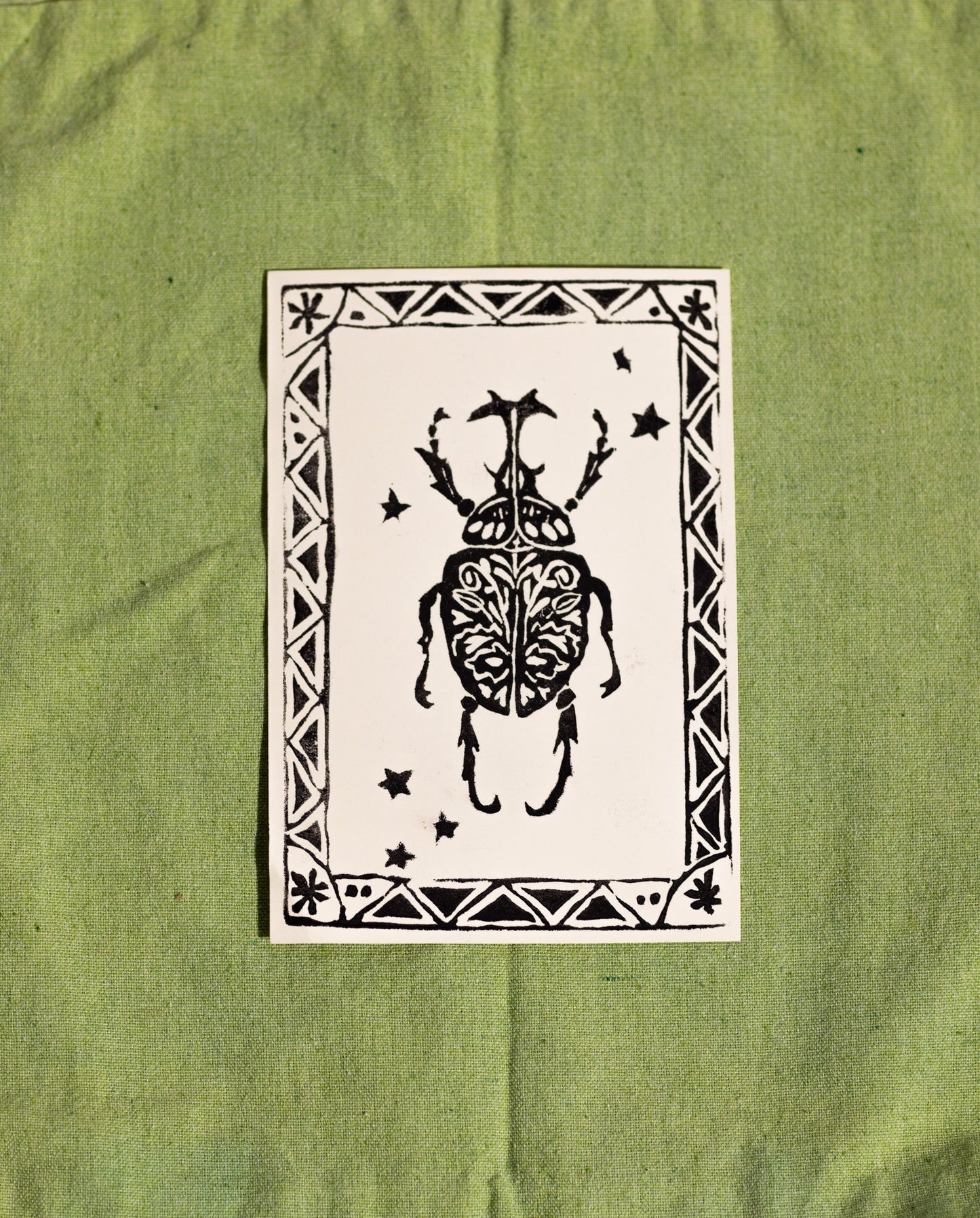 Rhino Beetle — Print